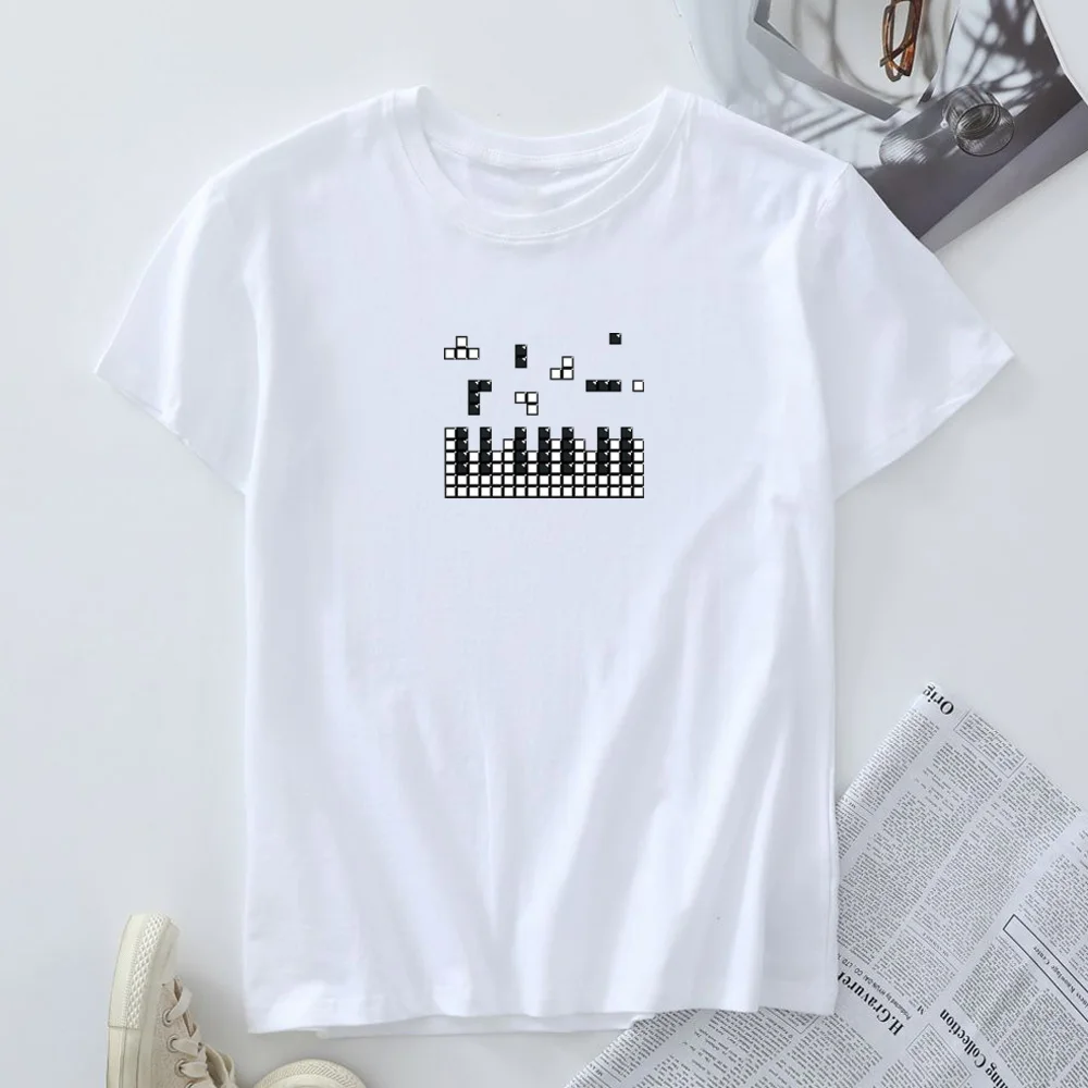 T-shirt da donna in cotone 100% T-shirt oversize estiva abbigliamento donna magliette a maniche corte magliette grafiche di moda maglietta femminile