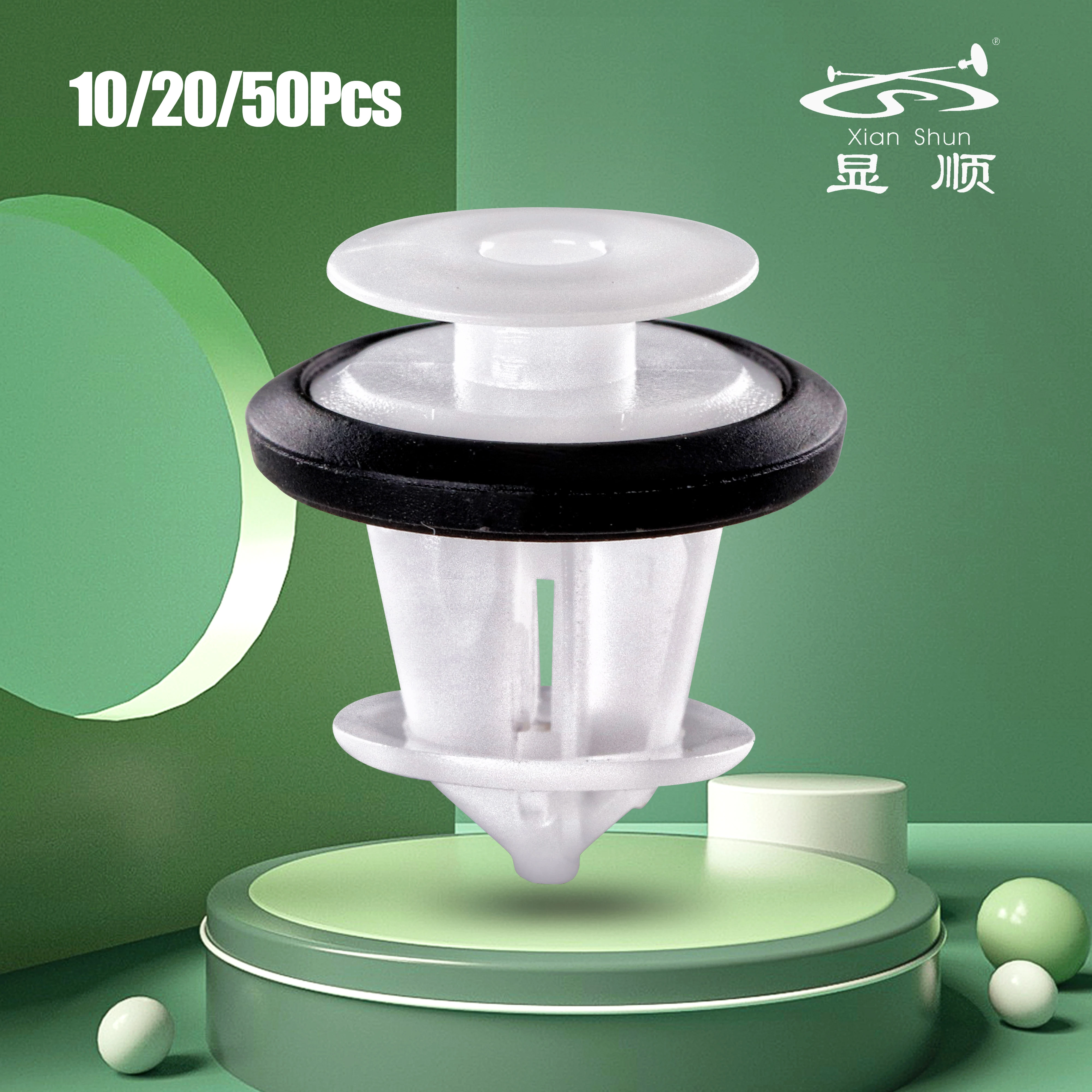 

10/20/50Pcs White POM Door Panel Interior Replacement Parts Car Fastening Clips 677730E020 68145437AA BYDQ833S26 111770100A