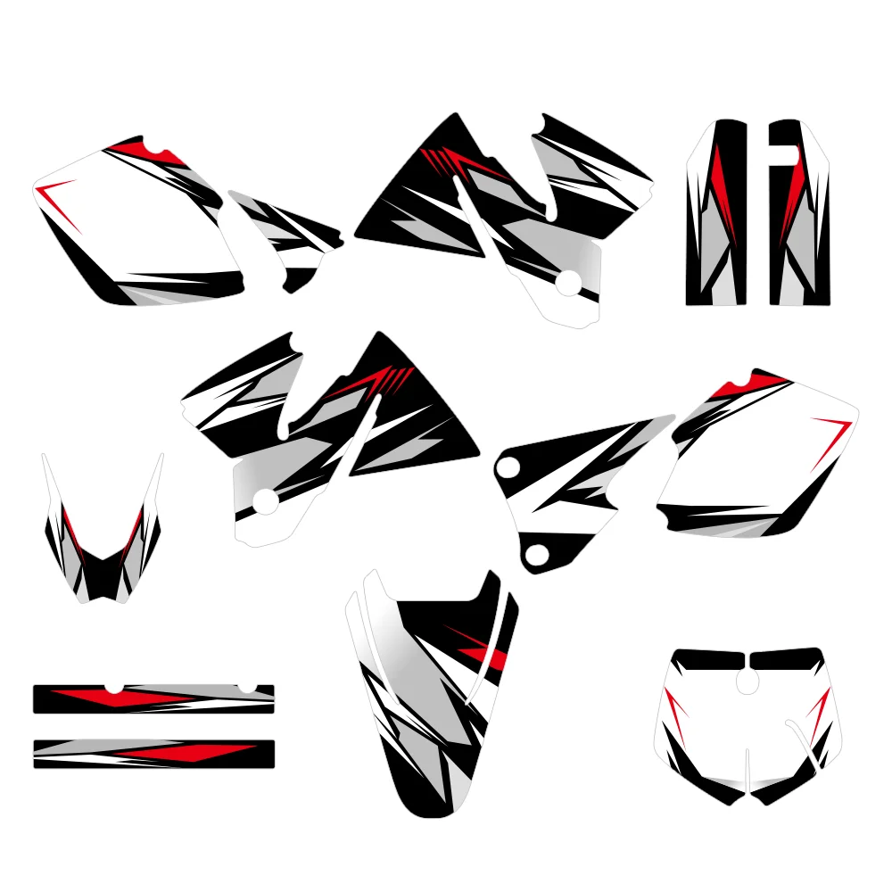 Off-Road Motorcycle Background Graphic Decals for KTM SX 1998-2000 Waterproof Decals & Decorative Stickers
