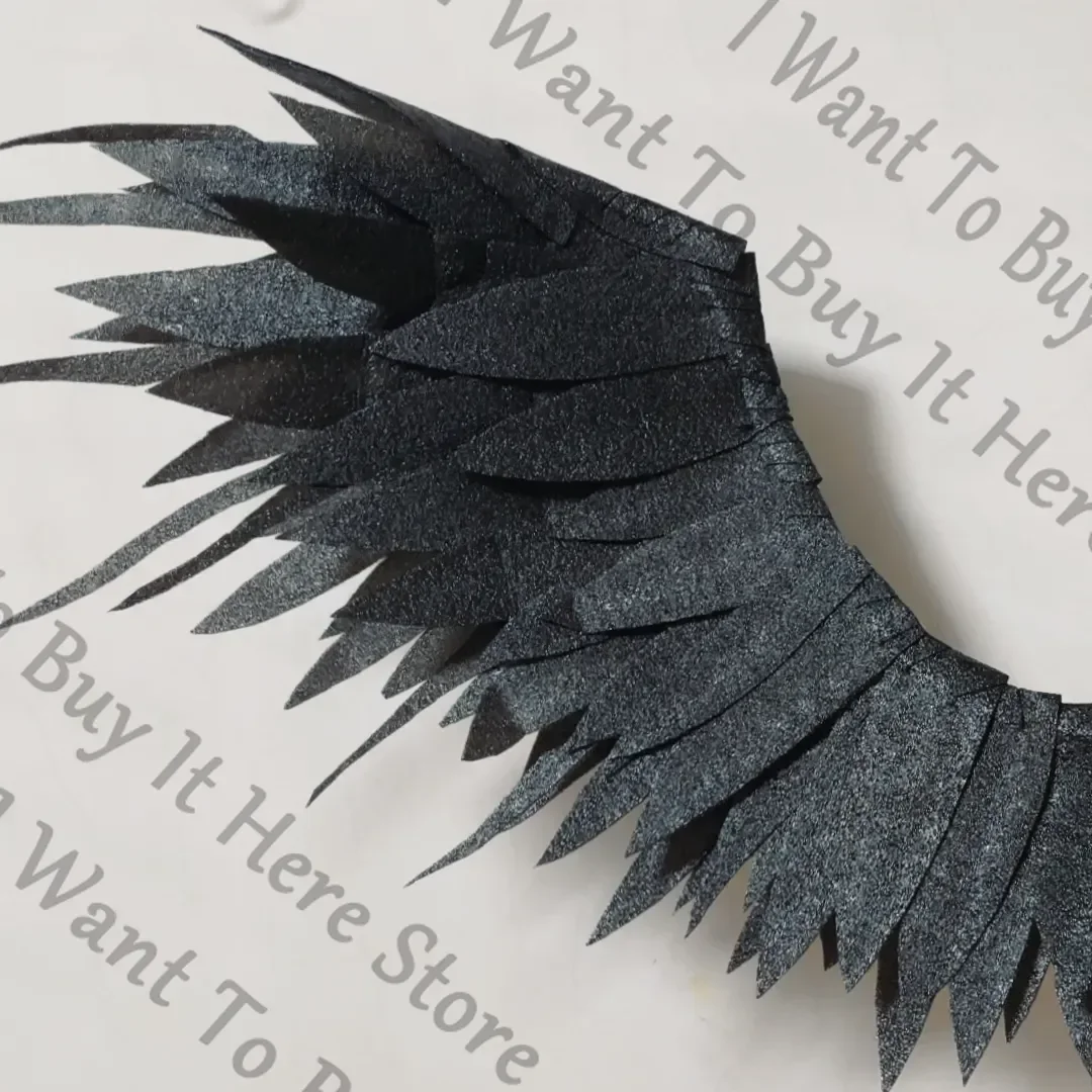 

Anime Wuthering Waves Rover Cosplay Cartoon Handmade Single Wing Prop Wings Model Mascot Halloween Ambitus Accessory Game Gift