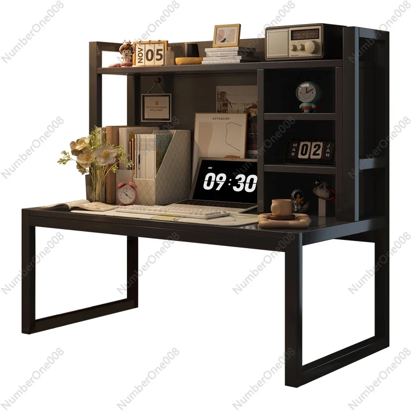 Bed Computer Desk Dormitory Artifact Wrought Iron Small Table College Student Desk Upper Bunk Bed Table Lazy Table