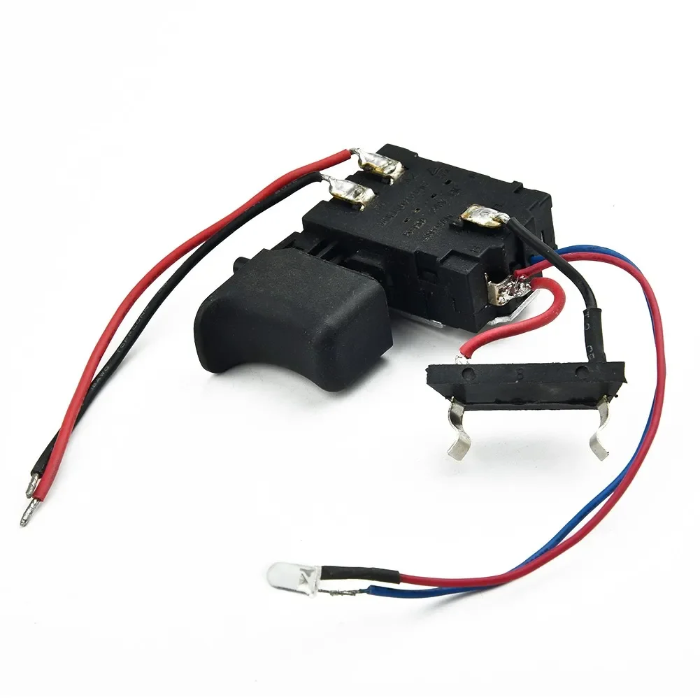 Interruttore di velocità dell'interruttore di perforazione parte nera officina di plastica + metallo 7.2V-24V assemblaggio attrezzatura antipolvere di alta qualità