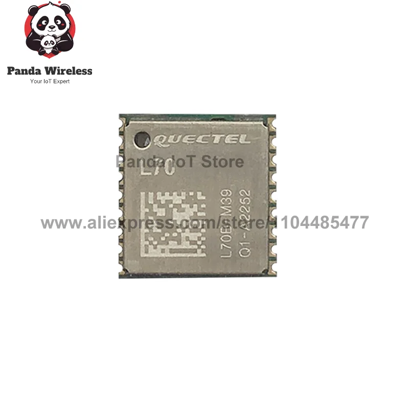 Quectel L70B-M39 GPS module QZSS DGPS SBAS(WAAS/EGNOS/MSAS/GAGAN) SMD type MTK3339 chippest Low Consumption Fast Positioning