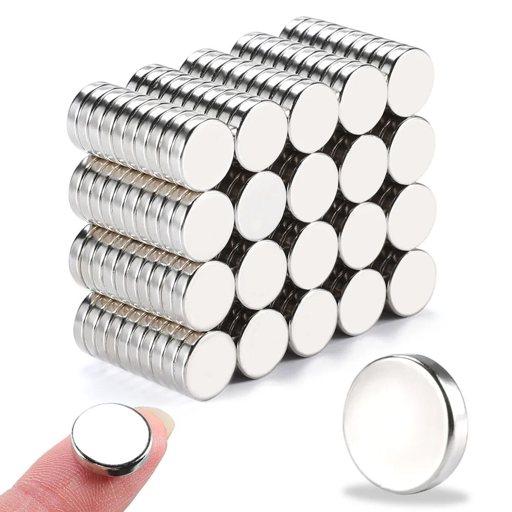 Mini Magnets, D12 X 3mm Round Magnets, Muti-use Premium Magnet Good Use for Tool, Home, and Any Other Steel Things, Good Magnet