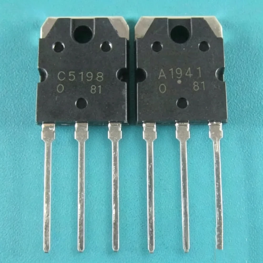 10pcs 2SC5198 2SA1941 A1941 C5198 B817 D1047 B688 D718 2SA1265 2SC3182 A1265 C3182 A1962 C5242 A1939 C5196 A1264N C3181N TO-247