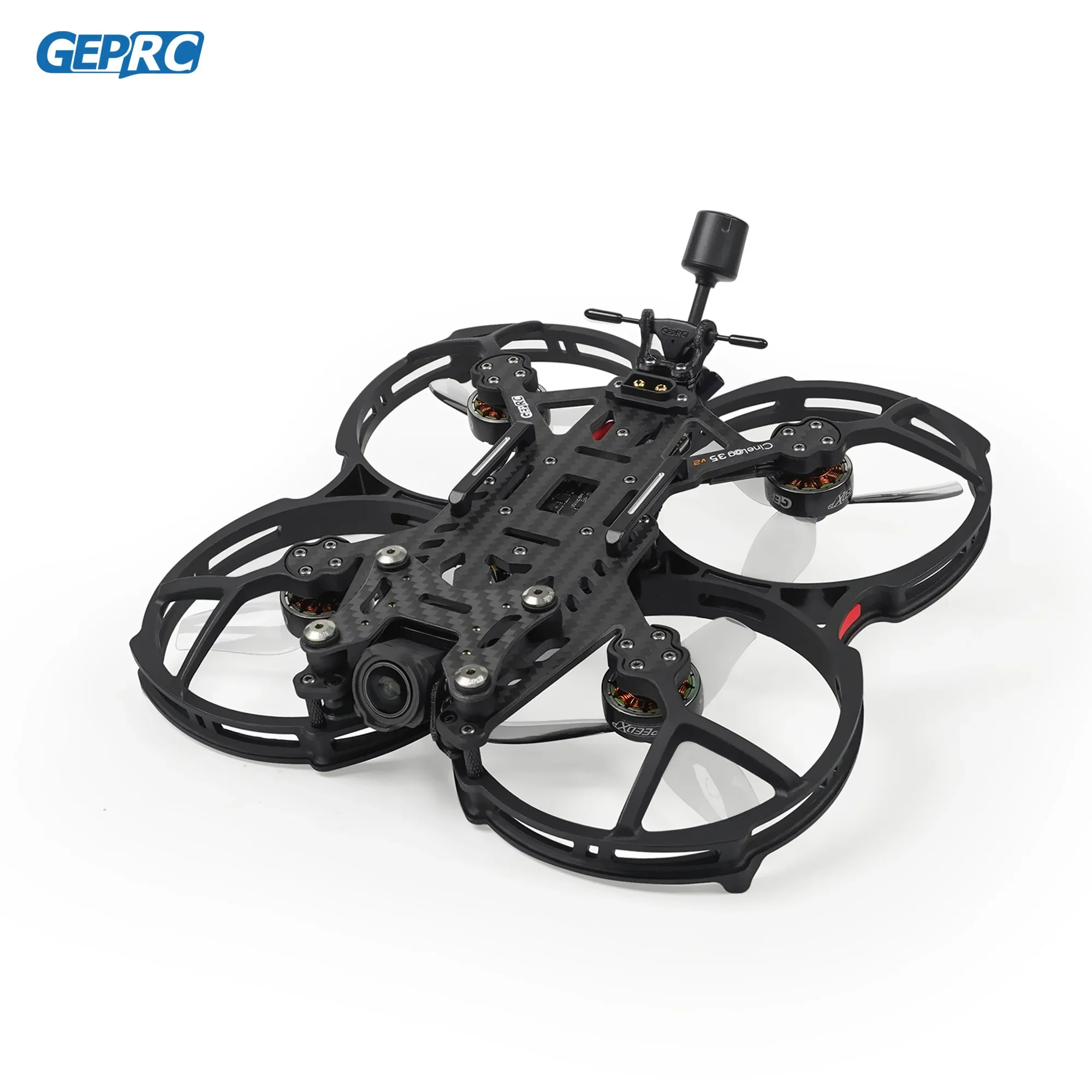 GEPRC Cinelog35 V2 Analog FPV Drone System 2650KV VTX SPEEDX2 ICM 42688-P F722-45A AIO V2 RC Quadcopter Freestyle Drone