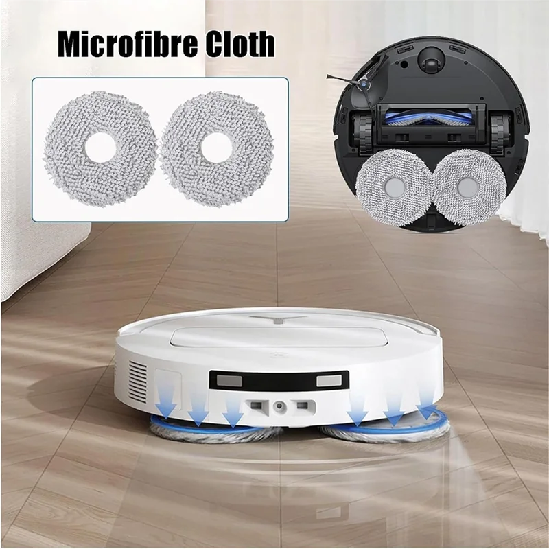 A44T Accessories Replacement Parts For Ecovacs Deebot T50 Max/T50 Pro T50 Omni/T50 Pro Omni