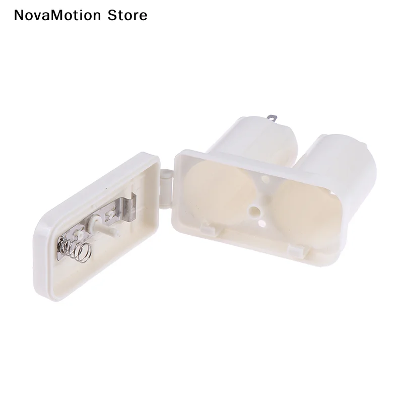[NM]1Pcs Double Universal Battery Box For Gas Water Heater Accessories Parts Plastic Double Compartments Battery Case[NM]