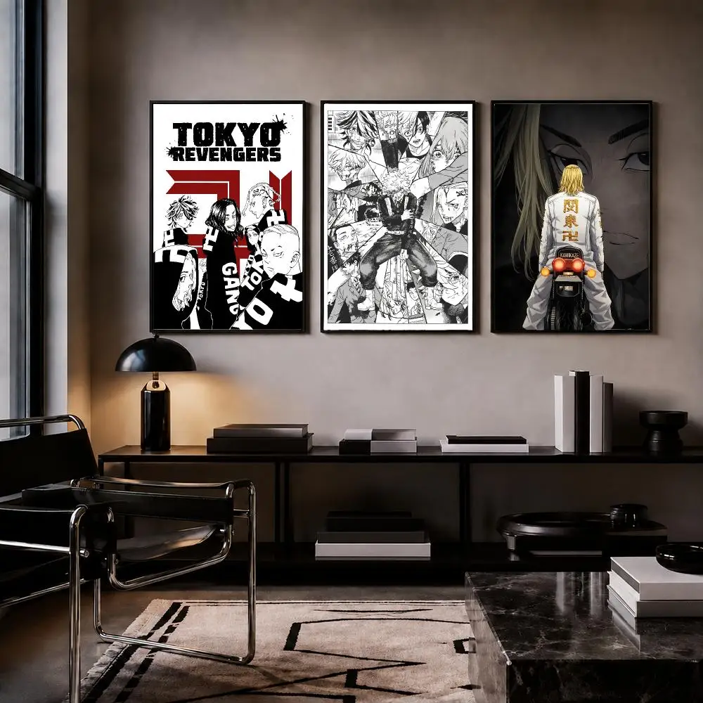 Anime T-Tokyo Revengers Poster HD PP Paper Waterproof Wall Art Print for Bedroom Living Room Decor