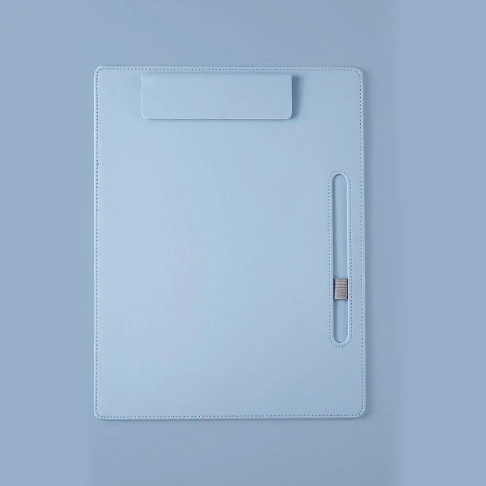 Carpeta de archivos tableta de escritura, tablero de firma de administrador de bloc de escritura comercial, carpeta de papel de nota, tablero de escritura A4