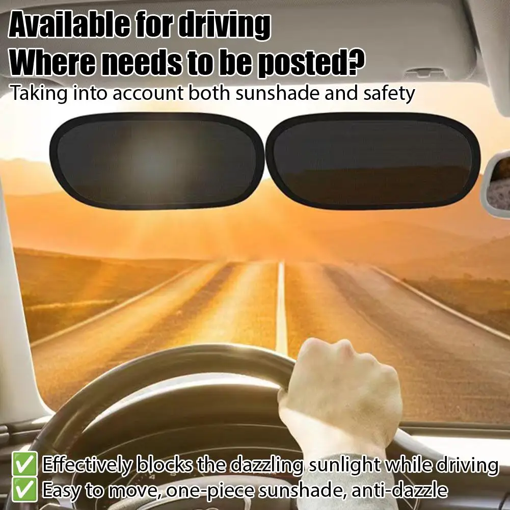 New Car Window Sun Shade, Universal Side Window Sunshade, UV Protection, Heat Insulation, Privacy Screen, Block Sun Glare