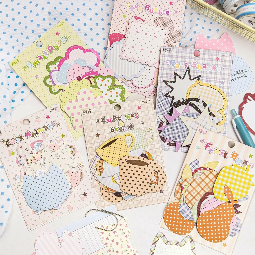 

Writeable Decorative Stickers Cute Scrapbooking Handicraft Stickers Diy Journal Stickers Stable Adhesion Cute Decals For Water