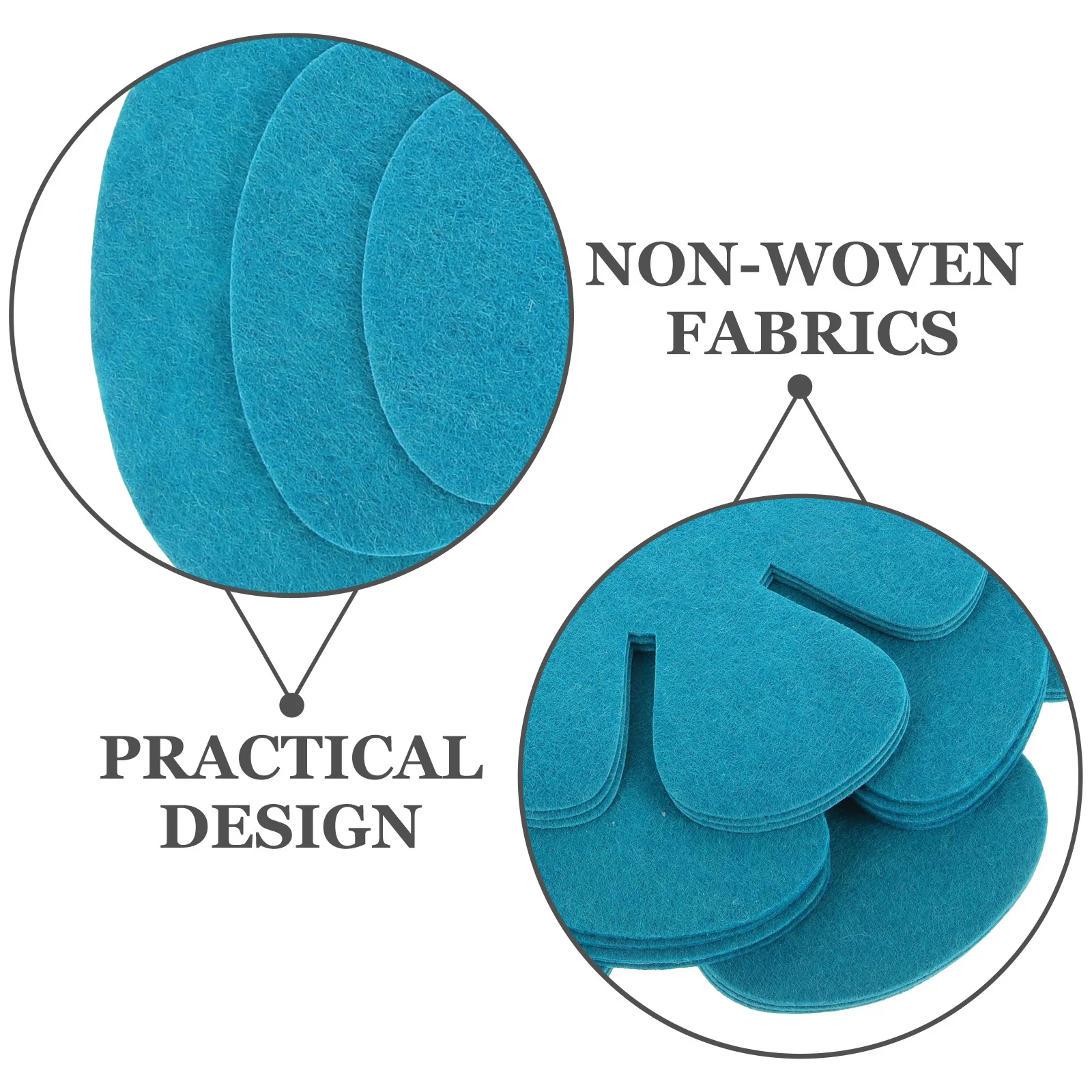 

12pcs Pot Protector Pads Heat Resistant Non-Stick Kitchen Pan Protectors For Cookware Anti-Scratch Tableware Mat Pan Dividers