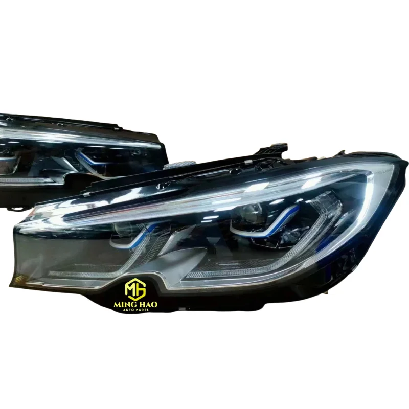 For BMW 3 series G20 G28  LED63118496161/63118496162 high beam dipped headlights turn signal of second-hand car headlights