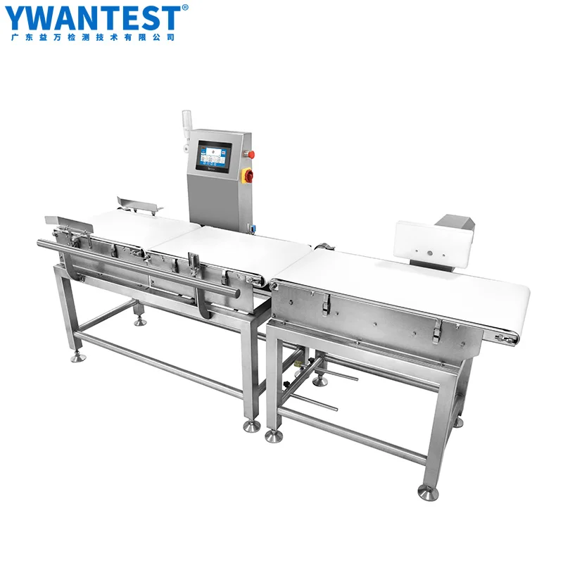 Large Check Weigher Full Automatic Weighing Product With Touch Screen For Production Line