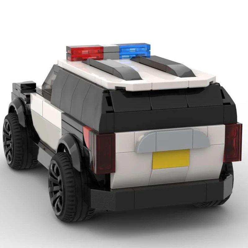 341PCS MOC City Champions Super Car Built Tough Explorer Police Department Model Technology DIY Assembly Building Blocks Gift