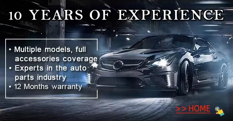 Hight Quality Used Plastic Bumper Kit for Cadillac CT5 Easy Installation Front Rear Headlights Grille Hood Fender Radiator