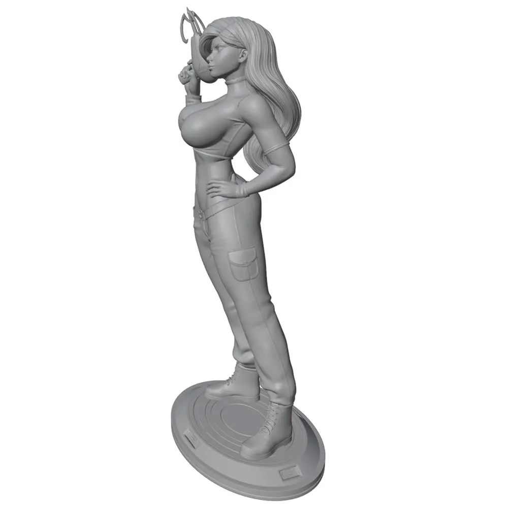 Figura resina miniatura sin pintar para juegos de rol y coleccionismo - imagen 4