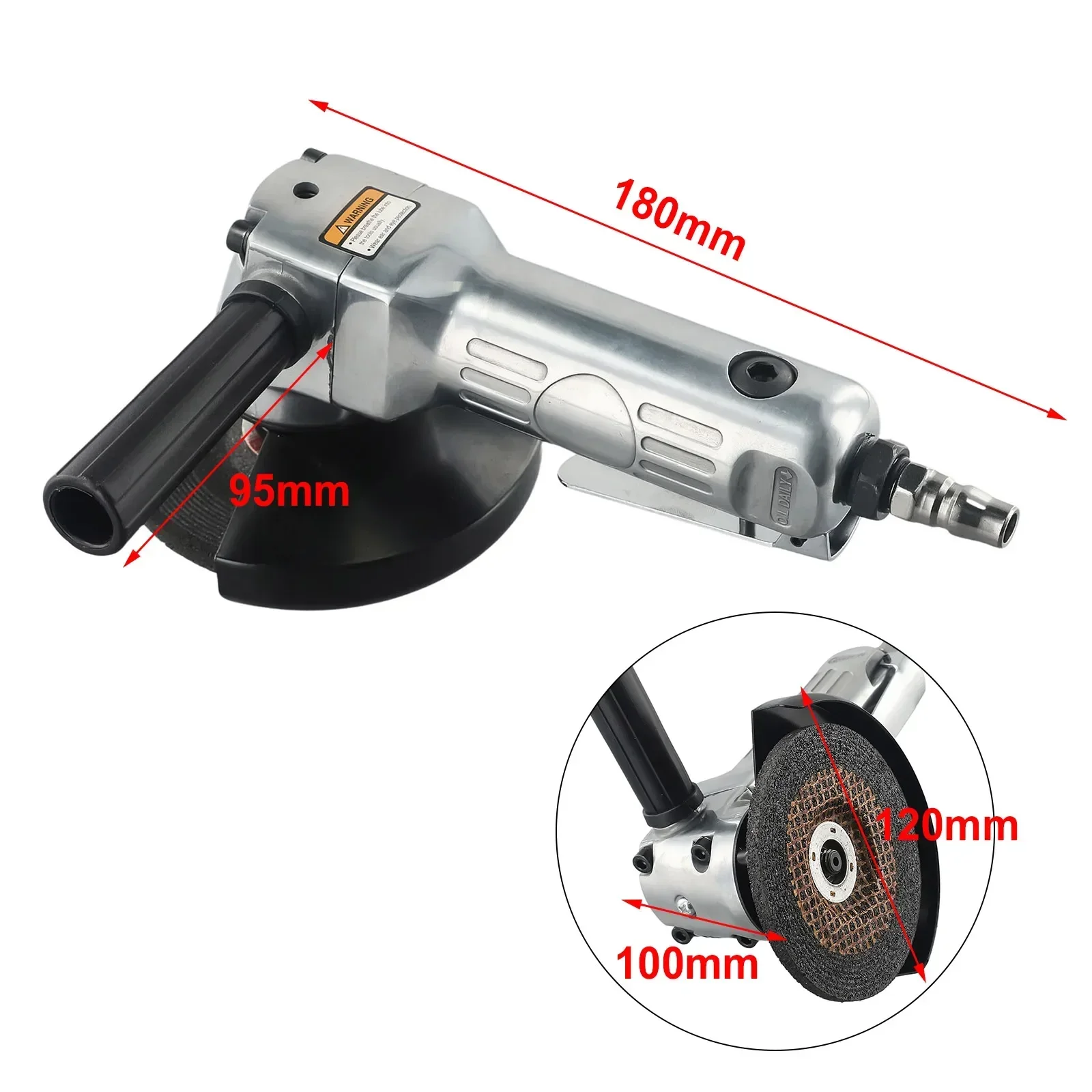 

1/4inch Pneumatic Angle Grinder Polisher Grinding11000rpm 0.8mpa Air Grinder For Car Motorcycle Grinding 11000rpm