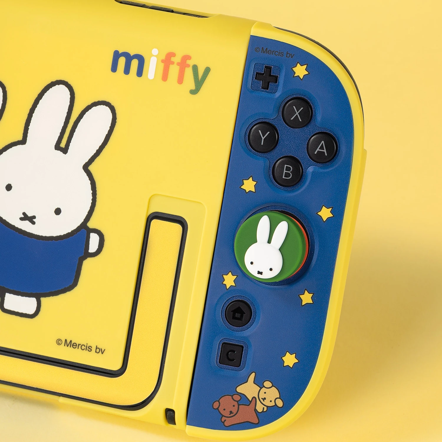 Miffy Switch Oled Ns2 Protective Case With Joy Con Thumb Grip Caps Anti Drop Colorful Gaming Accessories Protective Case - view 5