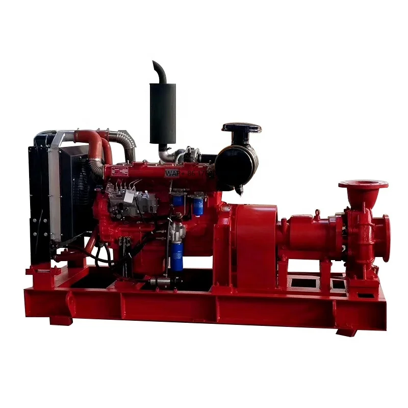High Pressure Agricultural Irrigation Engine Water Pump Customized 20 4 Inch 6 Inch 8 Inch Case OEM Motor HUN Power