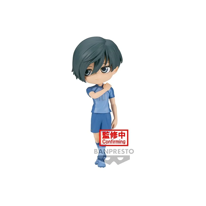 BANPRESTO Blue Lock, Anime Version Q Posket Rin Itoshi Style B Chibi Figures -B