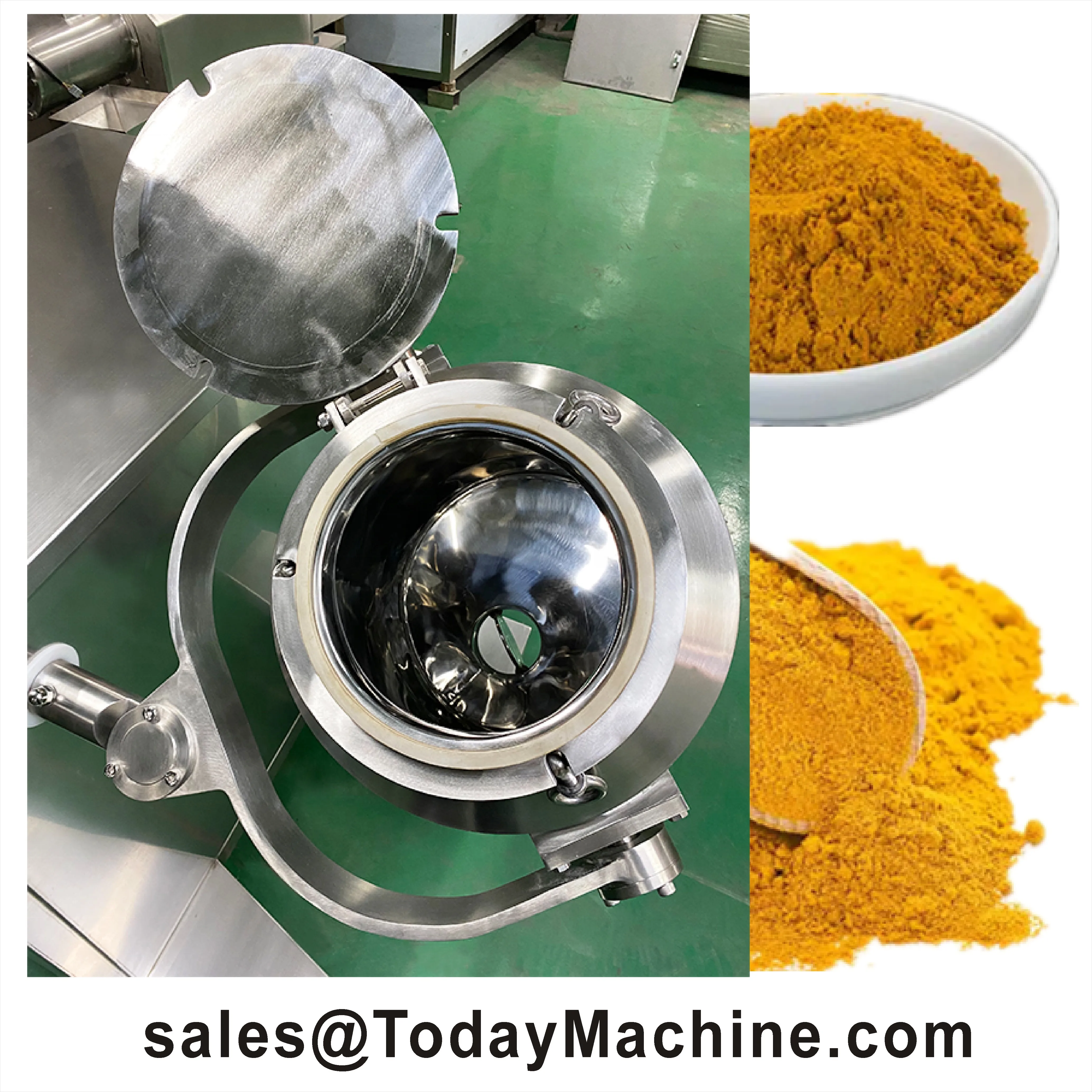 Commercial Protein Seasoning Nuts Powder Blender Dry Corn Rice Flour 3D Mixer Machine