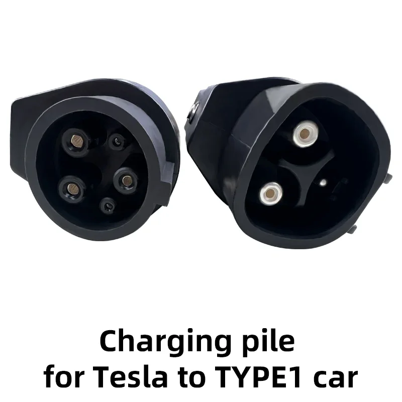 EV Adaptor 32A for Tesla To Type 1 EVSE Adapter Electric Cars Vehicle Charger 250V Charging Connector Single Phase