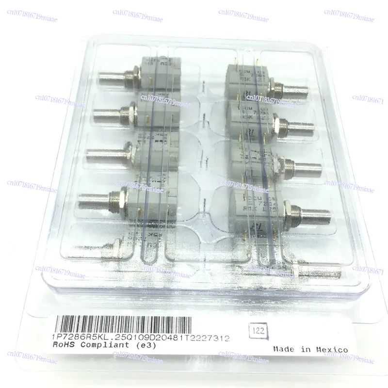 

7286R1K 2K 5k 10k L.25 Mexico Origin 10 Coils Multi-coil Wire Wound Potentiometer