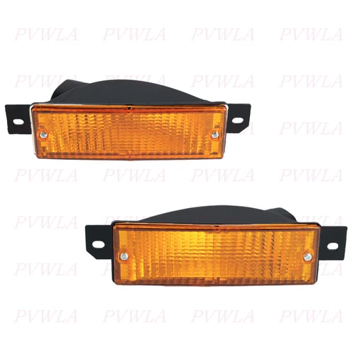 Imagen 2 del producto Lámpara de señal de giro indicadora de parachoques delantero sin bombillas para BMW E30 320i 328i 335i 1987 1988 1989 1990 1991 63131380965 63131380966