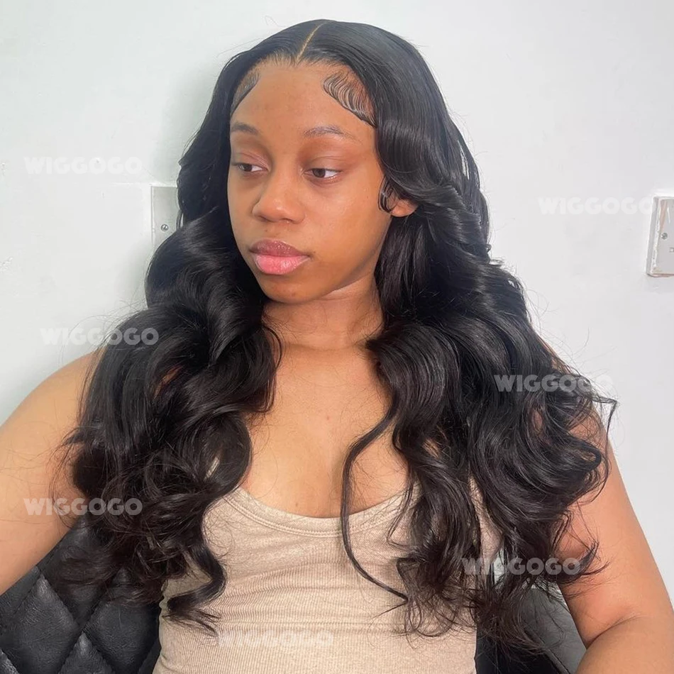 

30 40 Inch Body Wave 100% Human Hair Wigs 13X6 Hd Lace Frontal Wigs 13X4 Transparent Lace Front Pre Plucked Brazilian Hair Wig