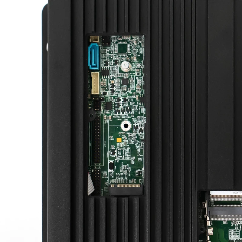 Convenient Maintenance Fanless Mini PC Core I3 10110U DDR4L SODIMM Dual LAN Barebone System for Industrial Use AU US CN plugs