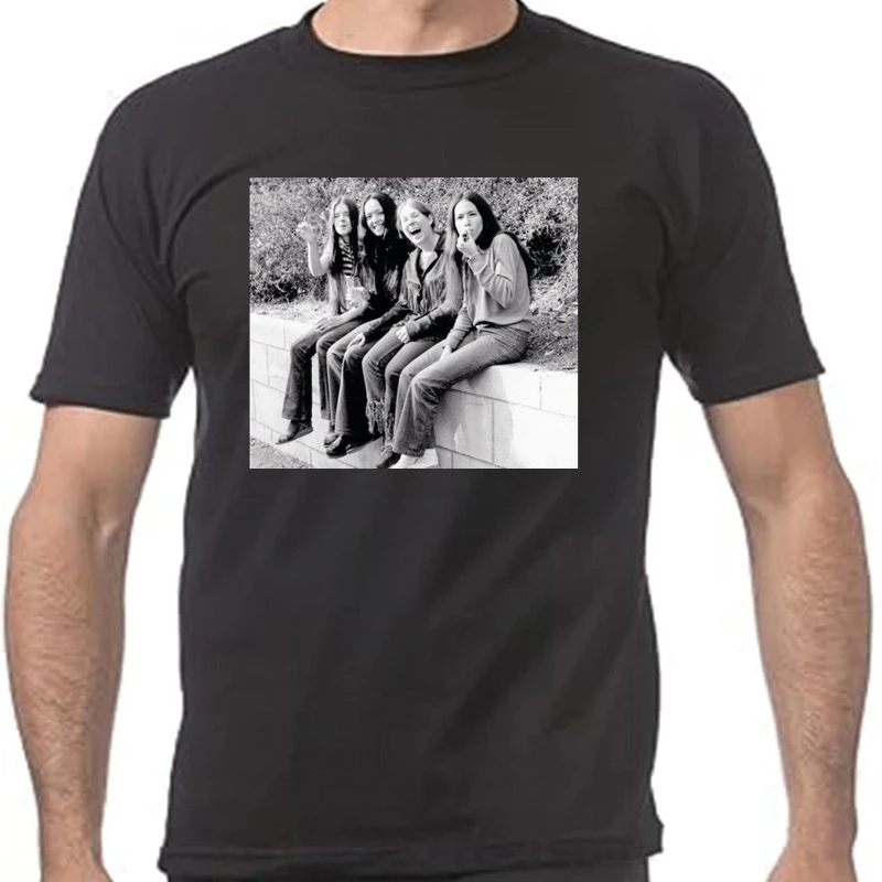 

Fanny the band, camisetas gráficas, top de verano de archivo azul, camisetas de secado rápido para hombre