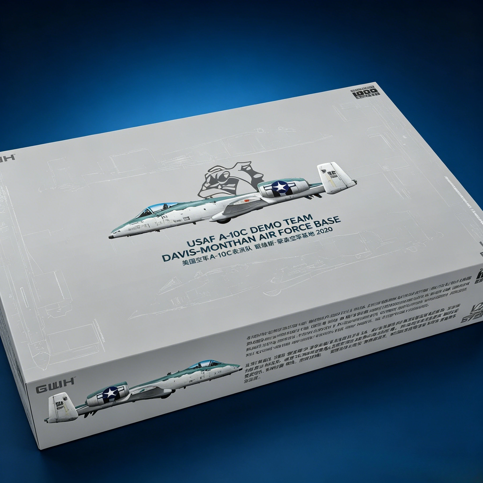 

Great Wall Hobby Model S7211 1/72 US A-10C Thunderbolt II Davis Monthan AFB 2020 Aircraft Model Kit