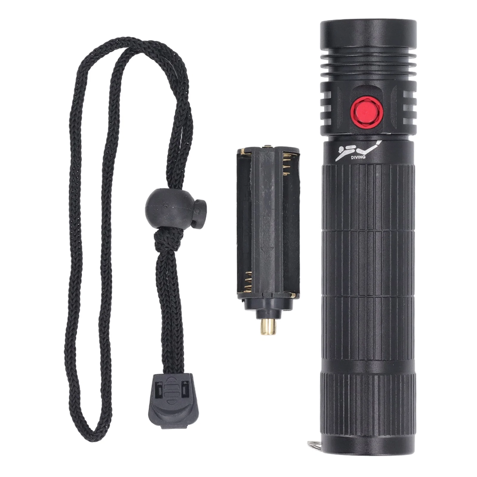 Luz de buceo ZK40 5000LM linterna de buceo LED 3 modos de iluminación linterna subacuática impermeable IPX8 antorcha de buceo impermeable D57