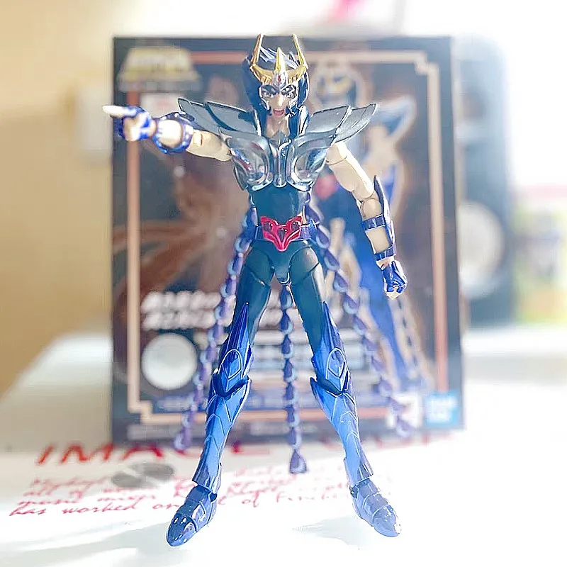 

Фигурка Bandai, Оригинальная фигурка Saint Seiya из ткани, Миф Ex, бронзовый Феникс, аниме модель для дня рождения, 17 см