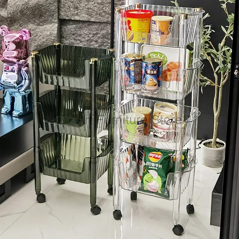 Rack Groceries Rolling Island Organizer Food Market Hotel Entryway Islands Free Shipping Mobile Servierwagen Auxiliary Furniture