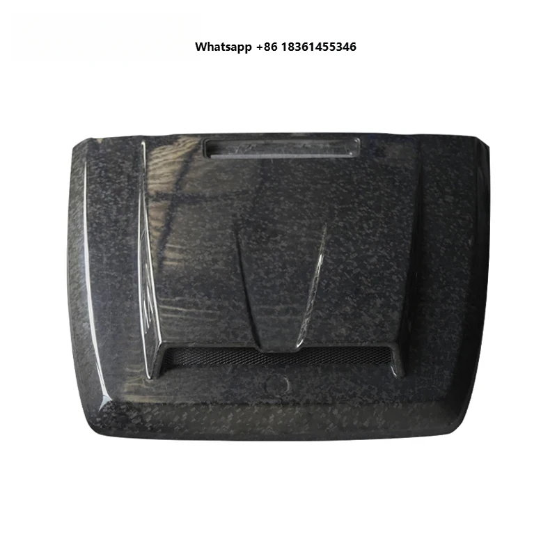 

For G Class G63 W464 MSY Style Forged Dry Carbon Engine Cover Auto Body Systems Dry Carbon Fiber Front Bonnet