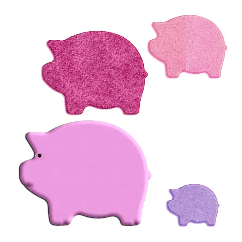 Various Pig Biscuit Mould,Plastic Molds,Cartoon Little Animal Shape Cake Cookie Decorating Fondant Cutters Tools