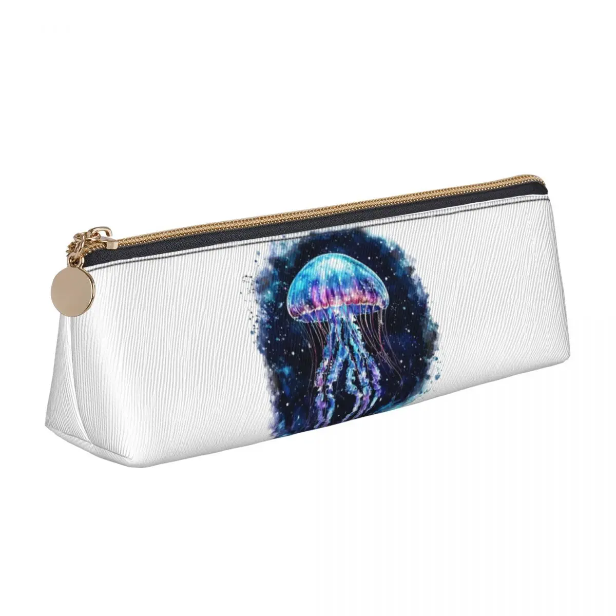 

Акварельный пенал Galaxy Jellyfish для подарков студен, коробка для ручек, сумка-карандаш, канцелярские принадлежности, сумка-держатель для ручек