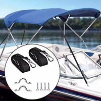 2ps Adjustable Bimini Marine Top Straps Snap Hooks Boat Canopy Cover Nylon Outdoor Activities Boat Owners