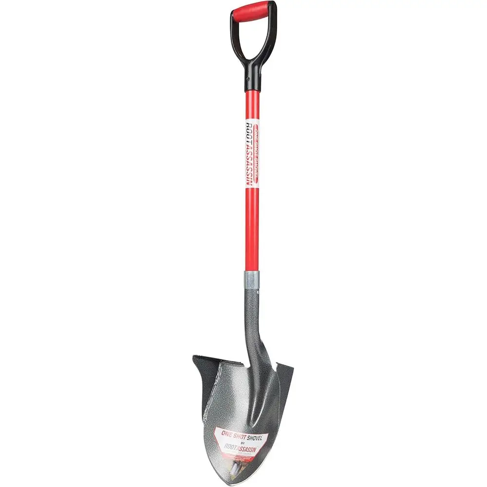 

Extended Reach Garden Shovel with D-Handle - Large Capacity, Prevents Soil Spillage, Ideal for Outdoor Tasks