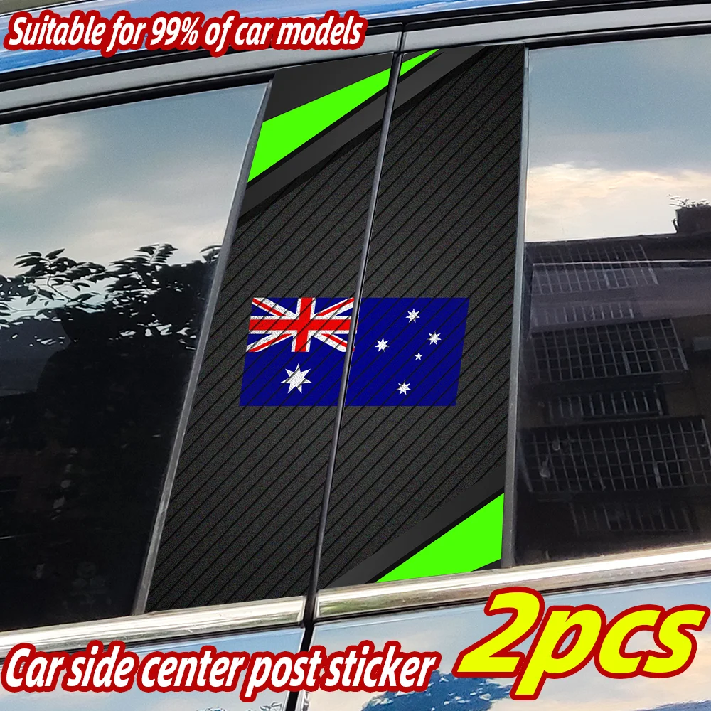 

Национальный флаг Австралии, автомобильная наклейка, B-столб, сделай сам, авто центральная колонна, украшение от царапин, автомобильная виниловая наклейка, аксессуары