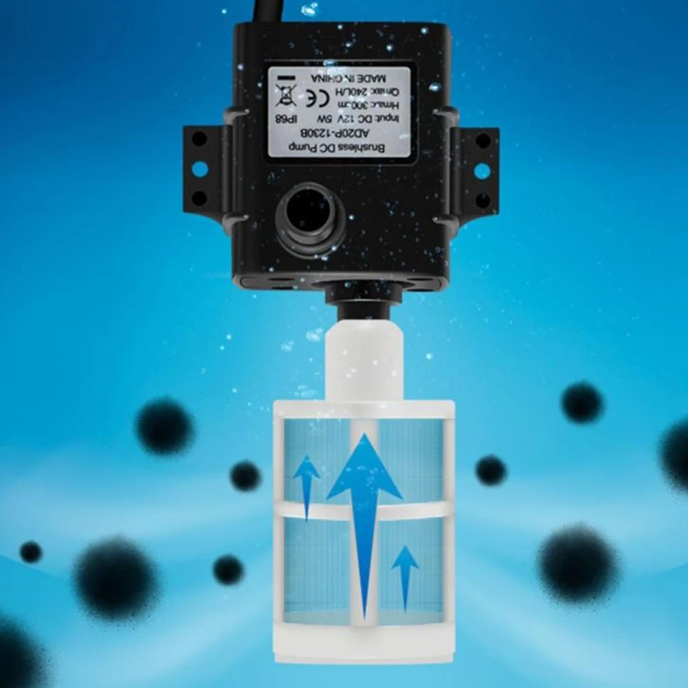 

Солнечный насос для пруда и фонтана, 240 л/ч, бесшумная работа