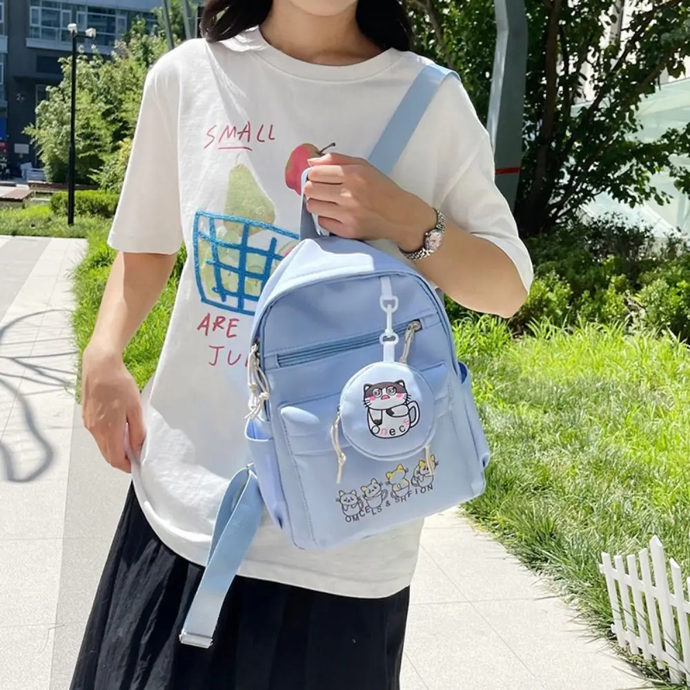 حقائب مدرسية خفيفة الوزن للطلاب، أشرطة قابلة للتعديل، مقاومة للماء، حقيبة ظهر للطلاب الجامعيين، إغلاق مريح بسحاب #4