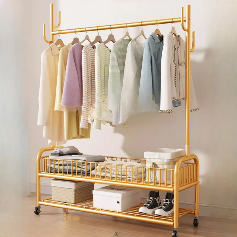 

movable indoor Clothes Hanger hotel space saving baby organizer coat racks kids tripod perchas para ropa home accessories