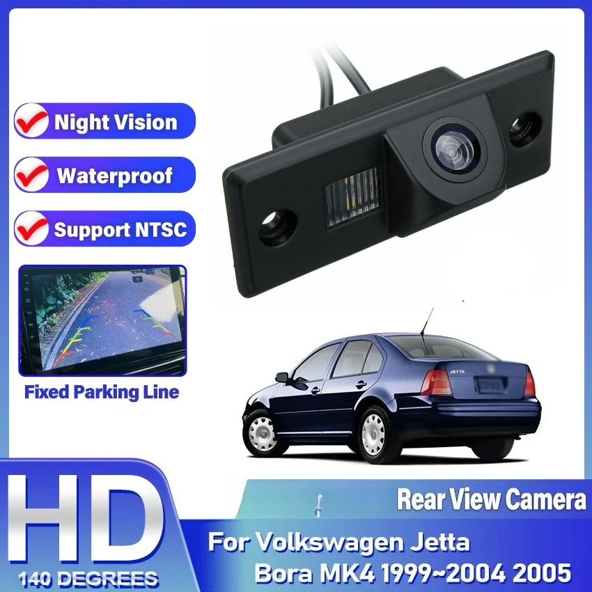 CCD HD Rear View Camera 140 Degrees for Volkswagen Jetta Bora MK4 1999~2003 2004 2005 Car Reverse Monitor