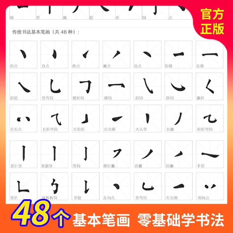 Yan Zhenqing Caligrafia Nível iniciante, Script regular, 2 conjuntos