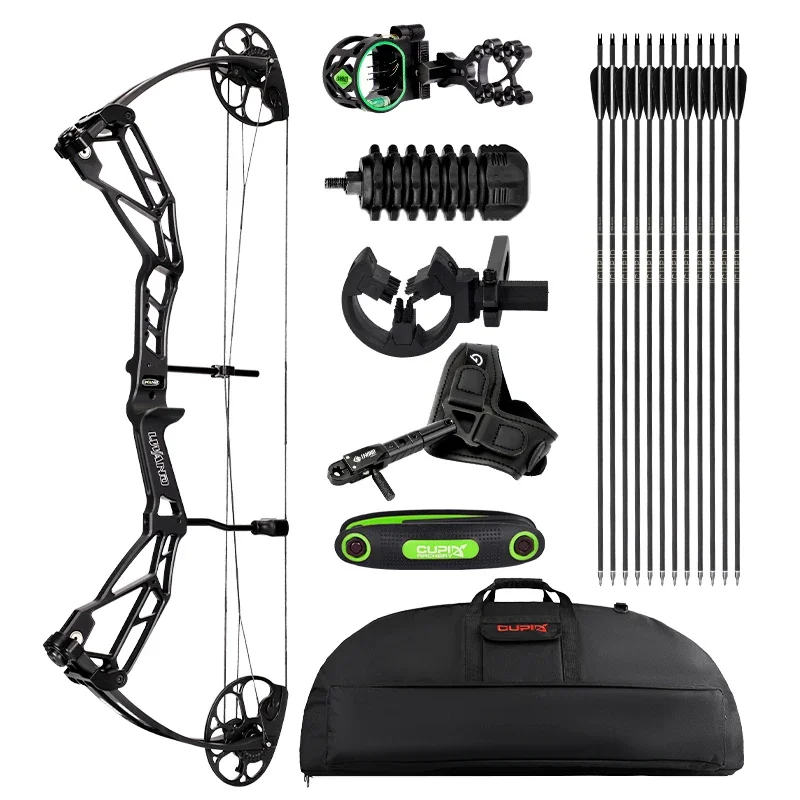 2024 Adults Entertainment Equipment Standard Set Archery Hunting Compound Bow And Arrow With Accessories Rest Sight Release