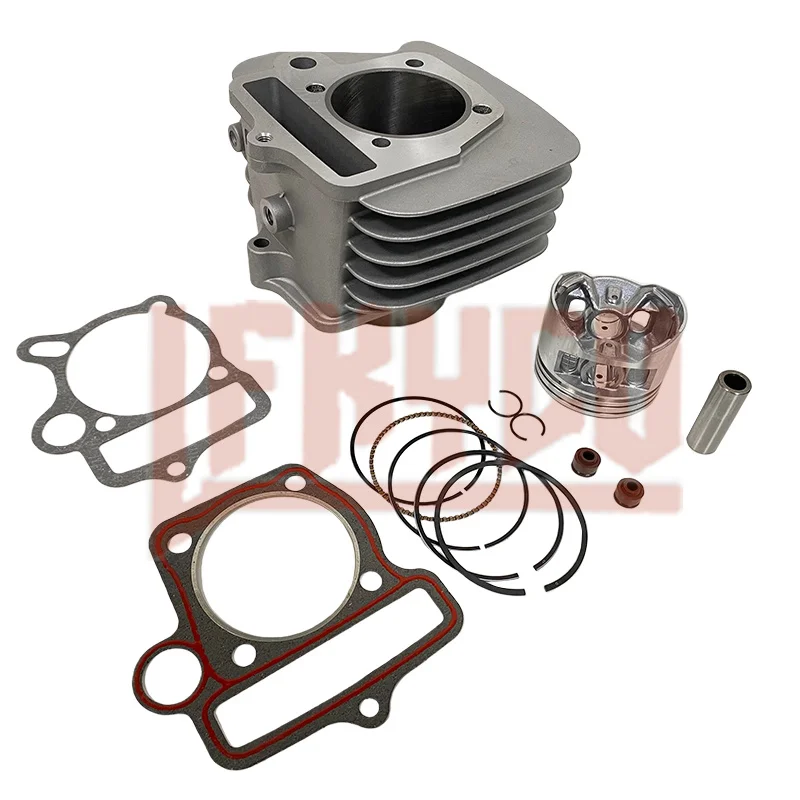 56mm Cylinder Barrel Kit For 1P56FMJ 1P56FMJ-5 1P56YMJ YinXiang YX140 YX150 KAYO BSE Apollo SSR GPX 140 Dirt Pit Bike Horizontal